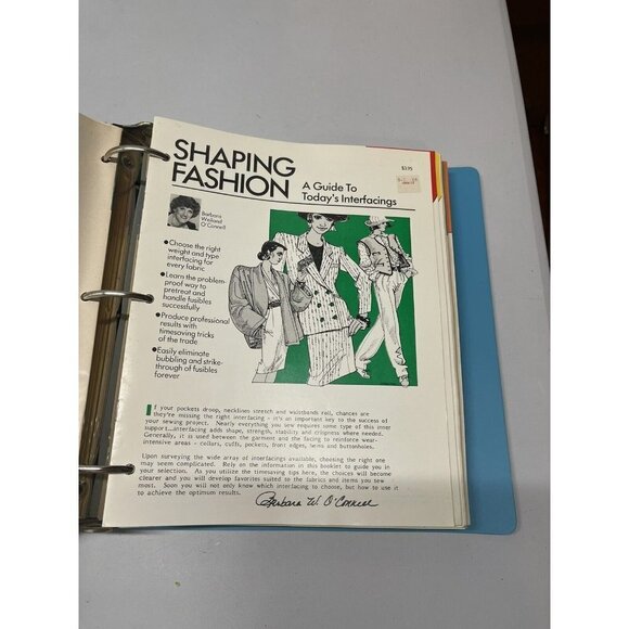 Sewing With Nancy Series In Binder Hard To Find - Picture 15 of 16